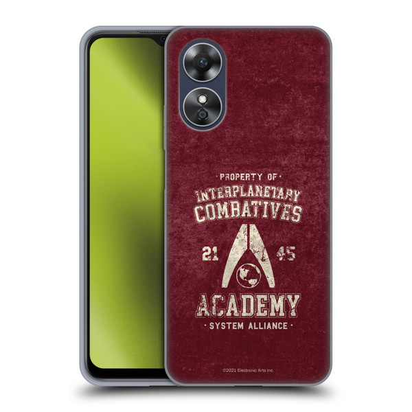 EA Bioware Mass Effect 3 Badges And Logos Interplanetary Combatives Soft Gel Case for OPPO A17