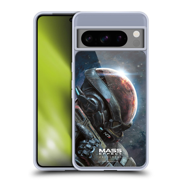 EA Bioware Mass Effect Andromeda Graphics Key Art 2017 Soft Gel Case for Google Pixel 8 Pro