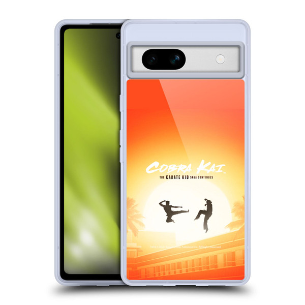 Cobra Kai Graphics Karate Kid Saga Soft Gel Case for Google Pixel 7a
