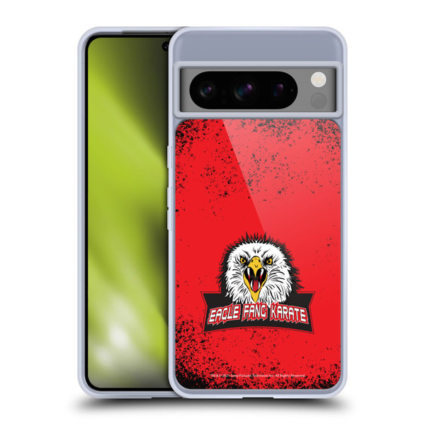 Cobra Kai Key Art Eagle Fang Logo Soft Gel Case for Google Pixel 8 Pro