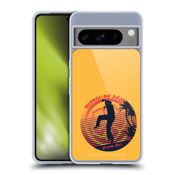 Cobra Kai Key Art Miyagi Do Logo Soft Gel Case for Google Pixel 8 Pro