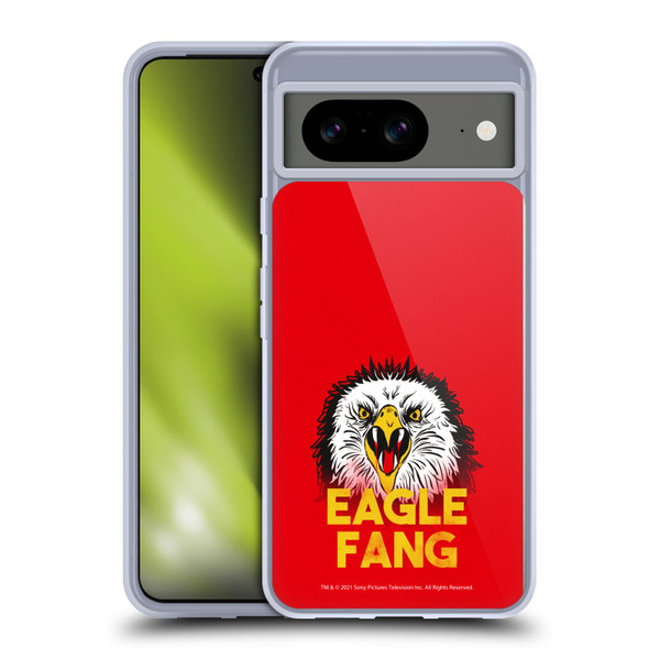 Cobra Kai Season 4 Key Art Team Eagle Fang Soft Gel Case for Google Pixel 8