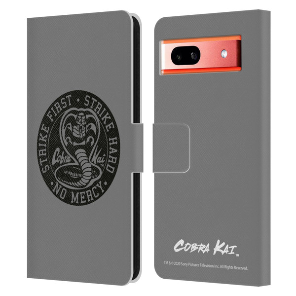 Cobra Kai Graphics Strike Logo 2 Leather Book Wallet Case Cover For Google Pixel 7a