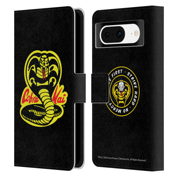 Cobra Kai Graphics Logo Leather Book Wallet Case Cover For Google Pixel 8
