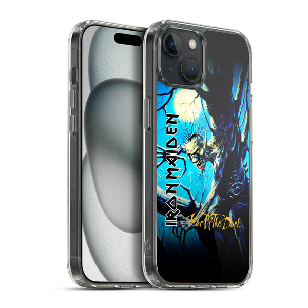 Iron Maiden Album Covers FOTD Soft Gel Case for Apple iPhone 15 Plus & MagSafe