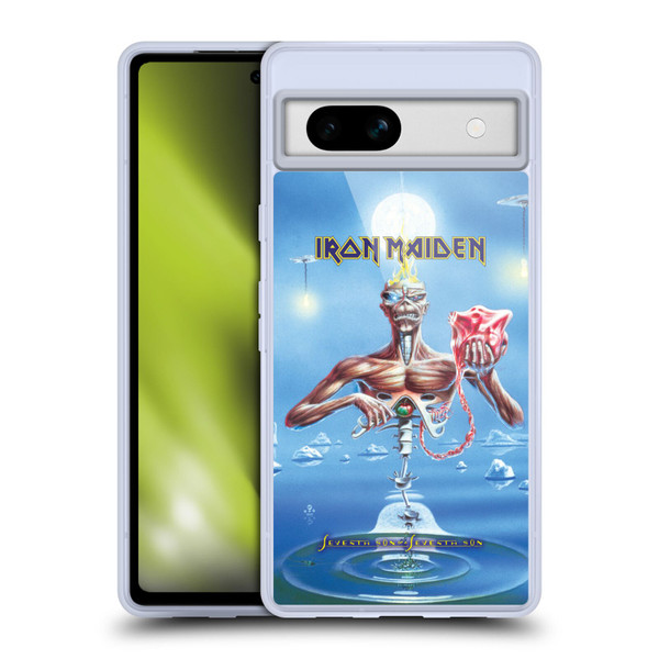 Iron Maiden Album Covers SSOSS Soft Gel Case for Google Pixel 7a