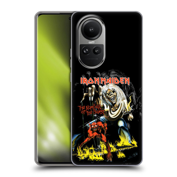Iron Maiden Album Covers NOTB Soft Gel Case for OPPO Reno10 5G / Reno10 Pro 5G