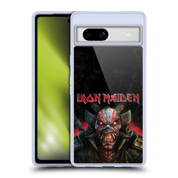 Iron Maiden Senjutsu Back Cover Death Snake Soft Gel Case for Google Pixel 7a