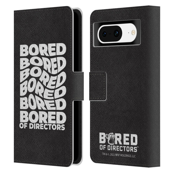 Bored of Directors Graphics Bored Leather Book Wallet Case Cover For Google Pixel 8