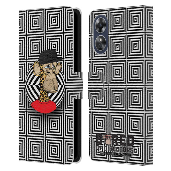 Bored of Directors Key Art APE #3179 Pattern Leather Book Wallet Case Cover For OPPO A17