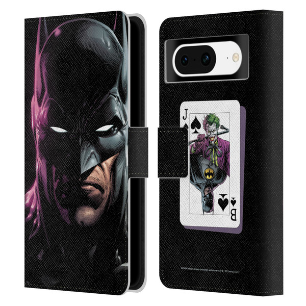 Batman DC Comics Three Jokers Batman Leather Book Wallet Case Cover For Google Pixel 8