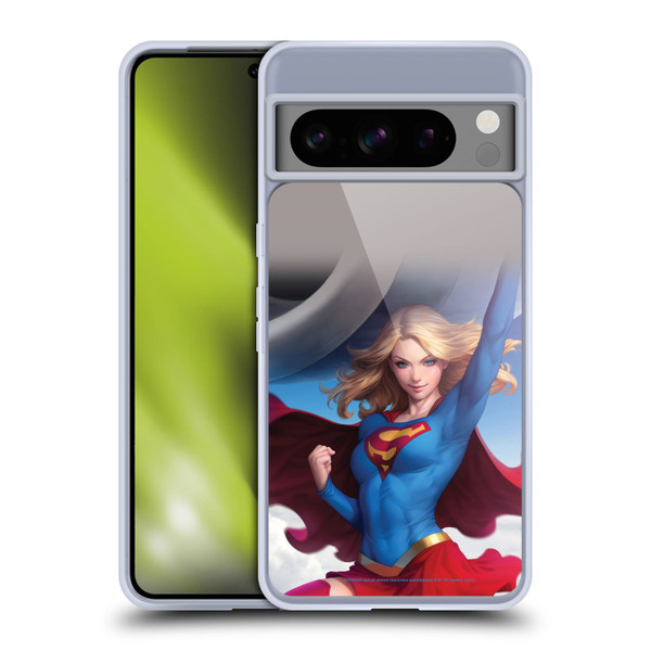 Superman DC Comics Supergirl Comic Art #12 Variant Soft Gel Case for Google Pixel 8 Pro
