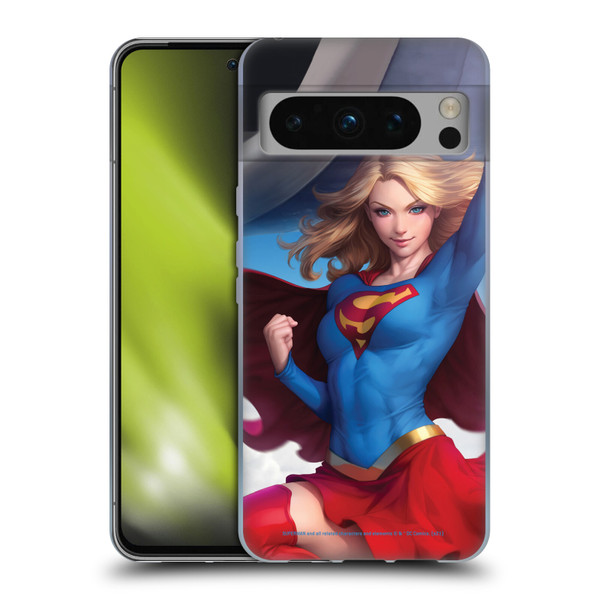 Superman DC Comics Supergirl Comic Art #12 Variant Soft Gel Case for Google Pixel 8 Pro