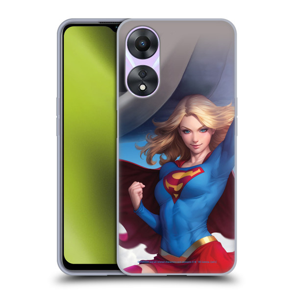 Superman DC Comics Supergirl Comic Art #12 Variant Soft Gel Case for OPPO A78 5G