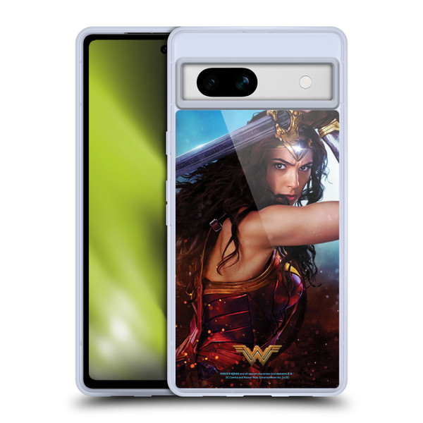 Wonder Woman Movie Posters Godkiller Sword 2 Soft Gel Case for Google Pixel 7a