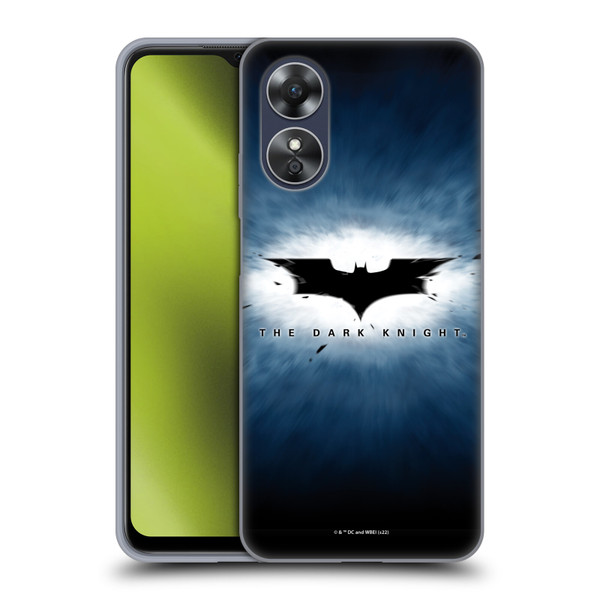 The Dark Knight Graphics Logo Soft Gel Case for OPPO A17