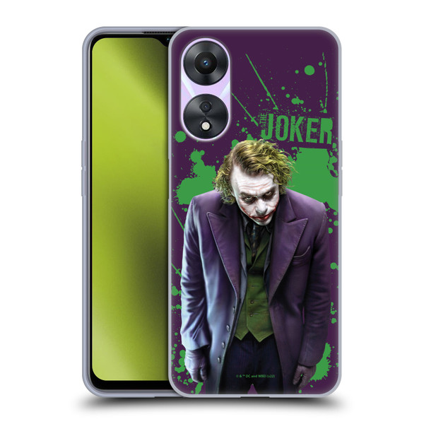The Dark Knight Graphics Character Art Soft Gel Case for OPPO A78 5G