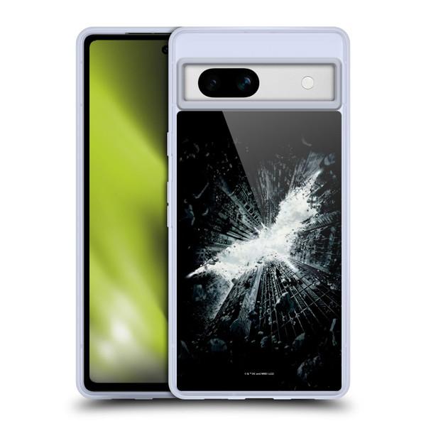 The Dark Knight Rises Logo Poster Soft Gel Case for Google Pixel 7a