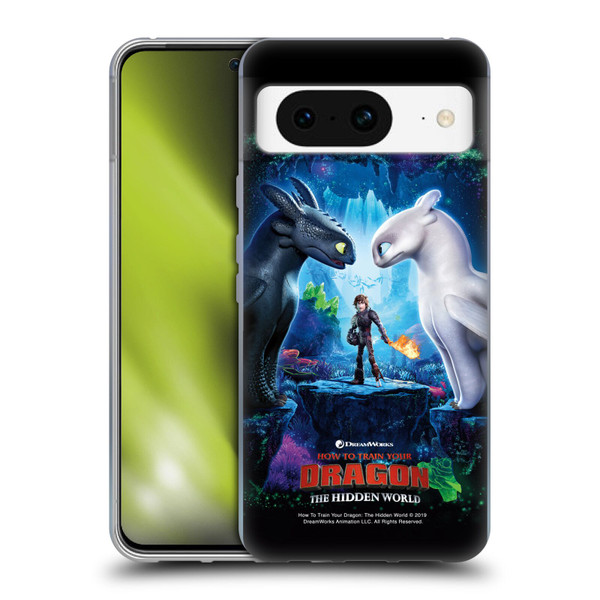 How To Train Your Dragon III The Hidden World Hiccup, Toothless & Light Fury Soft Gel Case for Google Pixel 8