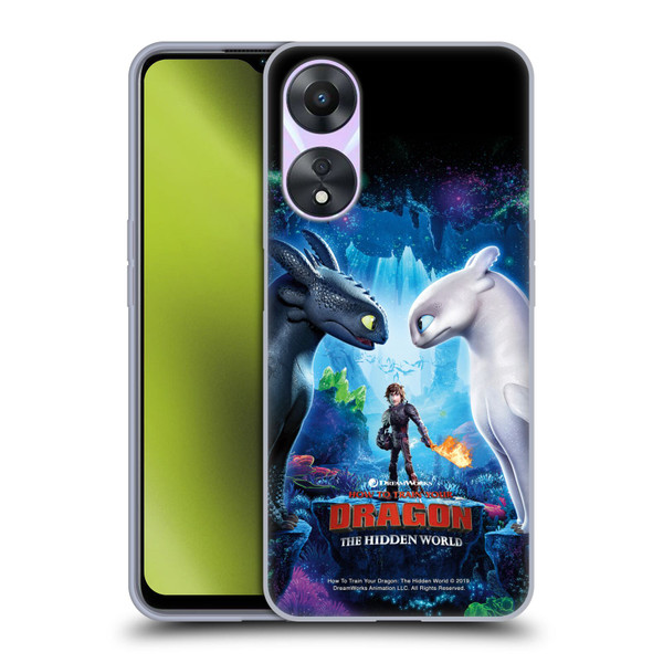 How To Train Your Dragon III The Hidden World Hiccup, Toothless & Light Fury Soft Gel Case for OPPO A78 4G
