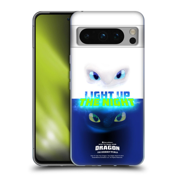 How To Train Your Dragon III Night And Light Toothless & Light Fury Soft Gel Case for Google Pixel 8 Pro