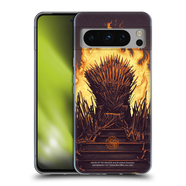 House Of The Dragon: Television Series Art Syrax and Caraxes Soft Gel Case for Google Pixel 8 Pro