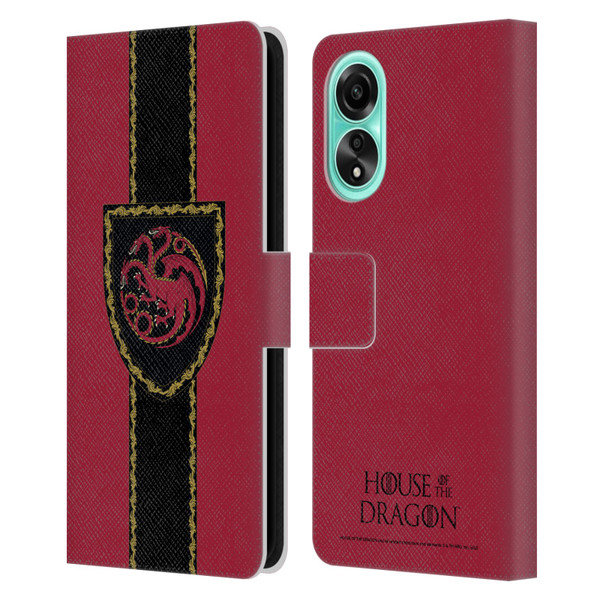 House Of The Dragon: Television Series Graphics Shield Leather Book Wallet Case Cover For OPPO A78 4G