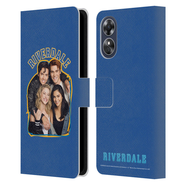 Riverdale Art Riverdale Cast 2 Leather Book Wallet Case Cover For OPPO A17