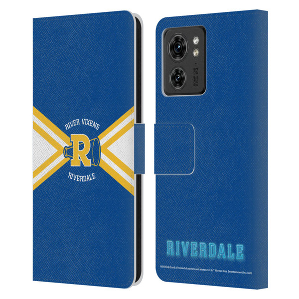 Riverdale Graphic Art River Vixens Uniform Leather Book Wallet Case Cover For Motorola Moto Edge 40