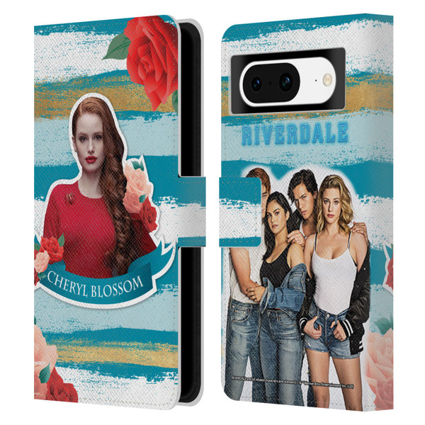 Riverdale Graphics Cheryl Blossom Leather Book Wallet Case Cover For Google Pixel 8
