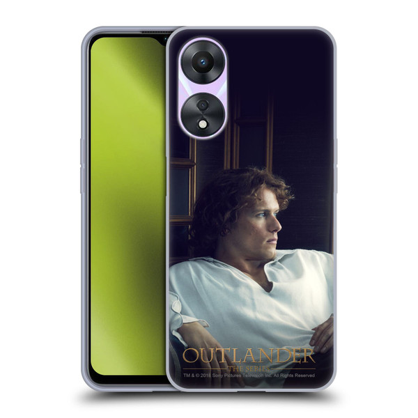 Outlander Characters Jamie White Shirt Soft Gel Case for OPPO A78 4G