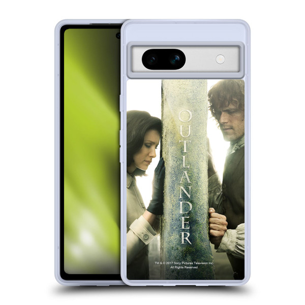 Outlander Key Art Season 3 Poster Soft Gel Case for Google Pixel 7a