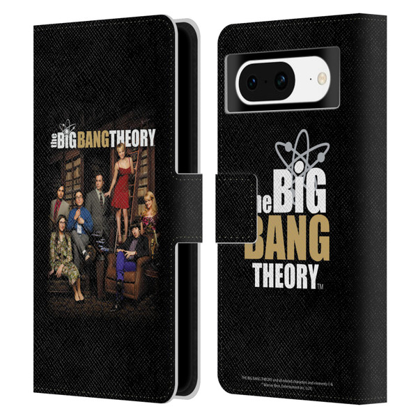 The Big Bang Theory Key Art Season 9 Leather Book Wallet Case Cover For Google Pixel 8