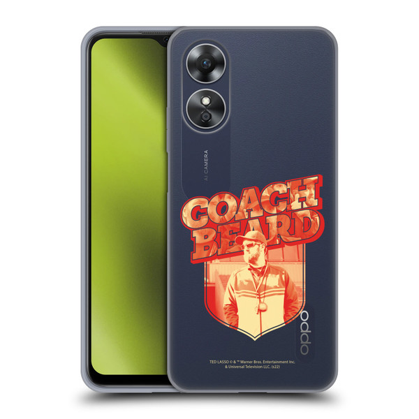 Ted Lasso Season 2 Graphics Coach Beard Soft Gel Case for OPPO A17