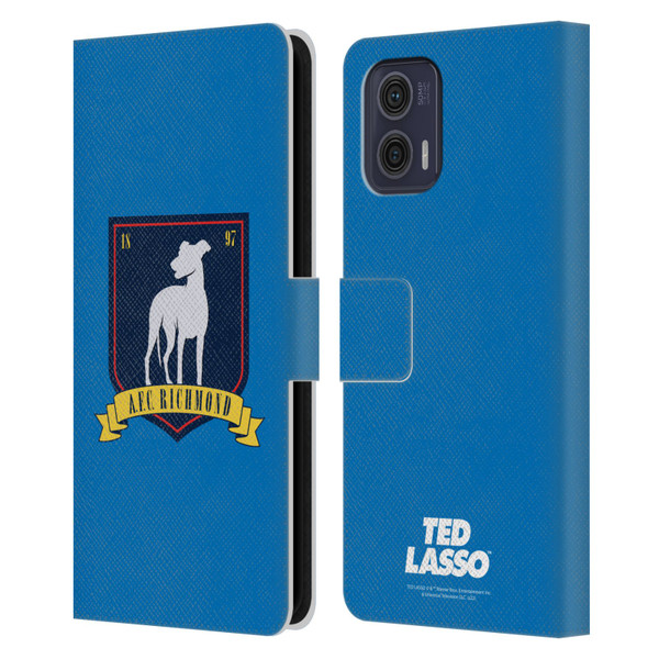 Ted Lasso Season 1 Graphics A.F.C Richmond Leather Book Wallet Case Cover For Motorola Moto G73 5G