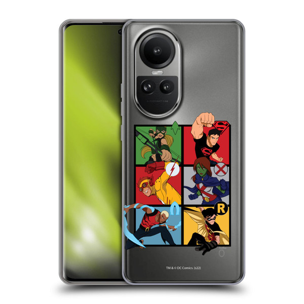 Young Justice Graphics Character Art Soft Gel Case for OPPO Reno10 5G / Reno10 Pro 5G
