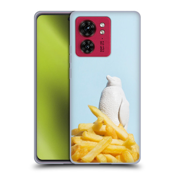 Pepino De Mar Foods Fries Soft Gel Case for Motorola Moto Edge 40