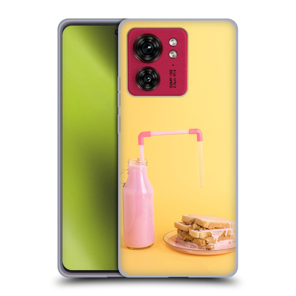 Pepino De Mar Foods Sandwich 2 Soft Gel Case for Motorola Moto Edge 40