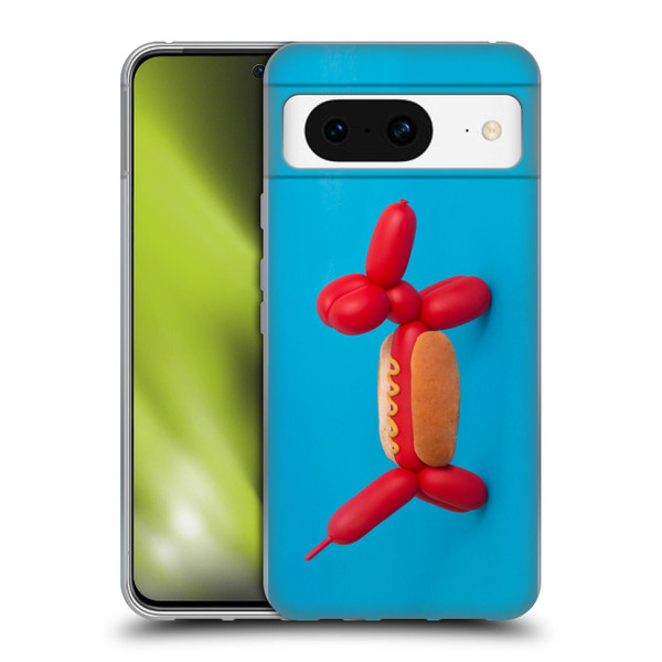 Pepino De Mar Foods Hotdog Soft Gel Case for Google Pixel 8