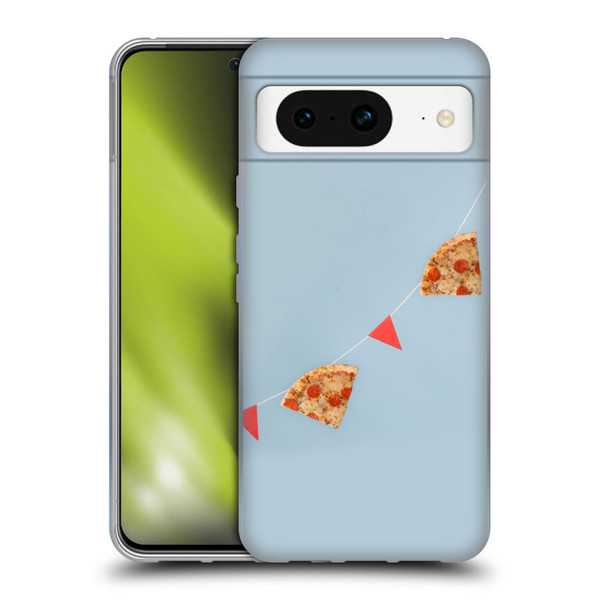 Pepino De Mar Foods Pizza Soft Gel Case for Google Pixel 8