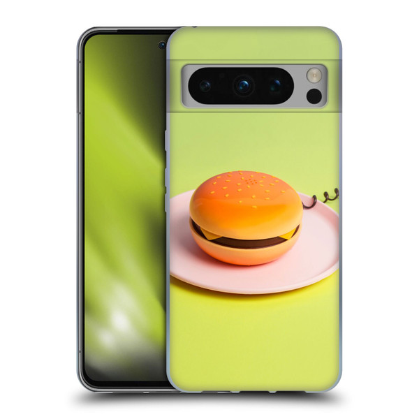 Pepino De Mar Foods Burger Soft Gel Case for Google Pixel 8 Pro