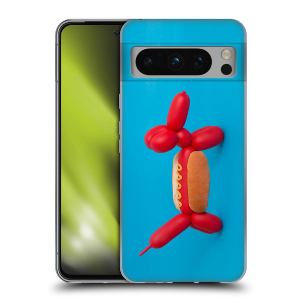 Pepino De Mar Foods Hotdog Soft Gel Case for Google Pixel 8 Pro