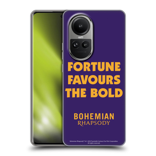 Queen Bohemian Rhapsody Fortune Quote Soft Gel Case for OPPO Reno10 5G / Reno10 Pro 5G