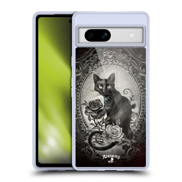 Alchemy Gothic Cats Paracelsus Soft Gel Case for Google Pixel 7a