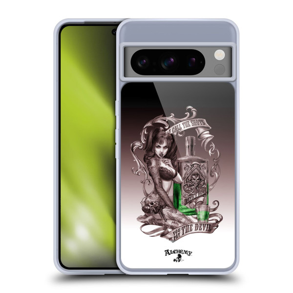 Alchemy Gothic Woman Devil's Green Dew Soft Gel Case for Google Pixel 8 Pro