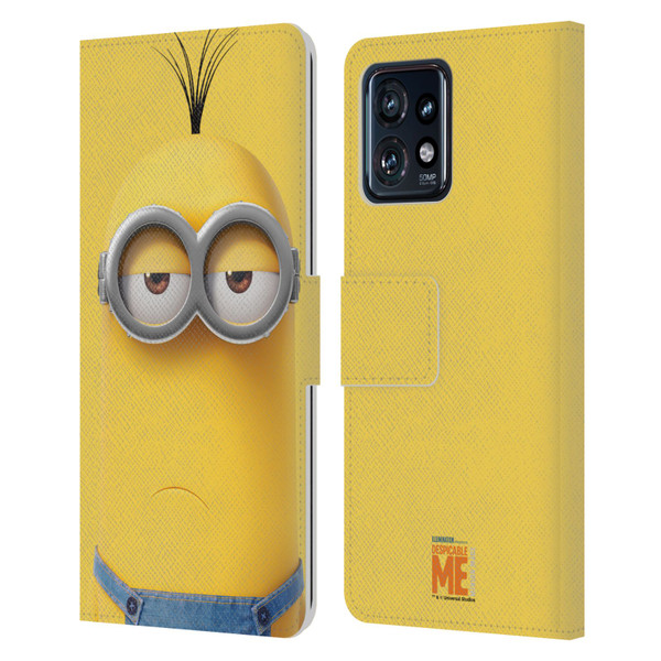 Despicable Me Full Face Minions Kevin Leather Book Wallet Case Cover For Motorola Moto Edge 40 Pro