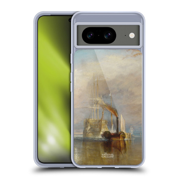 The National Gallery Nature The Fighting Temeraire Soft Gel Case for Google Pixel 8