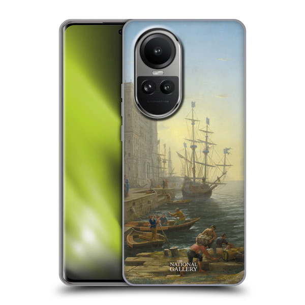 The National Gallery Nature Seaport With The Embarkation Of Saint Ursula Soft Gel Case for OPPO Reno10 5G / Reno10 Pro 5G