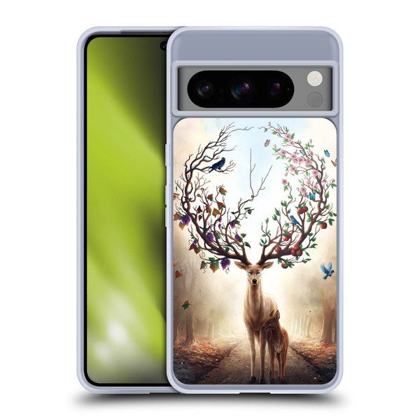 Jonas "JoJoesArt" Jödicke Wildlife Seasons Soft Gel Case for Google Pixel 8 Pro