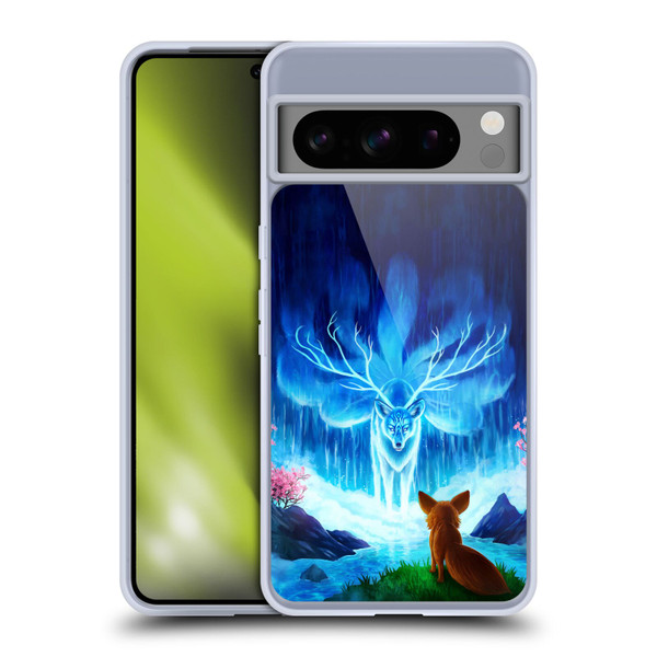 Jonas "JoJoesArt" Jödicke Wildlife Wisdom Soft Gel Case for Google Pixel 8 Pro